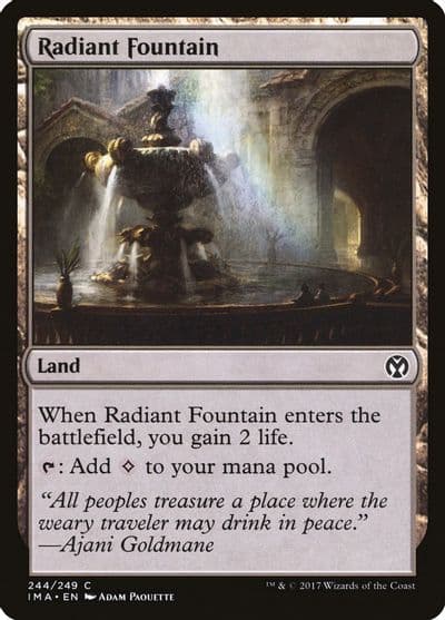 Radiant Fountain Iconic Masters Magic card