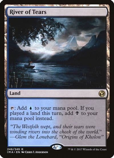 River of Tears Iconic Masters Magic card