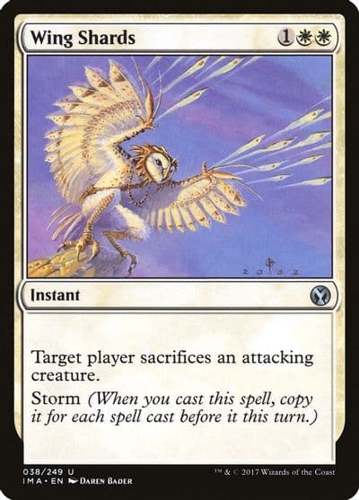 Wing Shards Iconic Masters Magic card