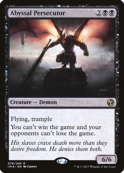 Abyssal Persecutor Iconic Masters Magic card
