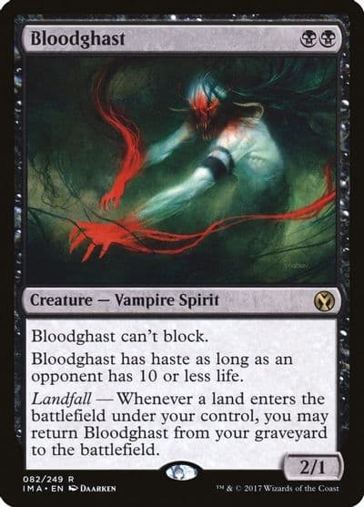 Bloodghast Iconic Masters Magic card