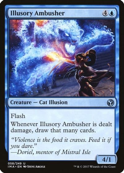 Illusory Ambusher Iconic Masters Magic card