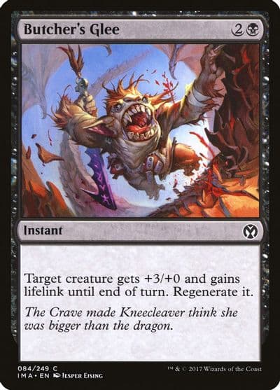Butchers Glee Iconic Masters Magic card