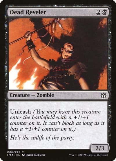 Dead Reveler Iconic Masters Magic card