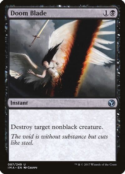 Doom Blade Iconic Masters Magic card