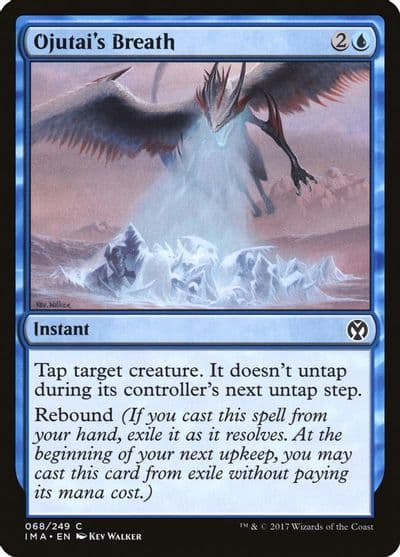Ojutais Breath Iconic Masters Magic card