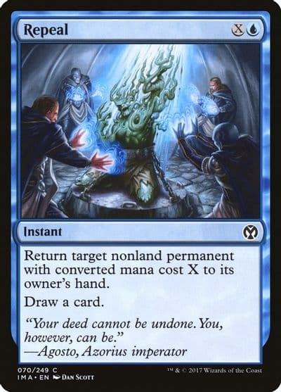 Repeal Iconic Masters Magic card