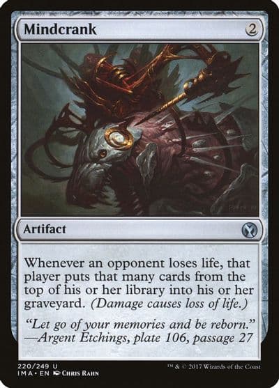 Mindcrank Iconic Masters Magic card