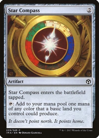 Star Compass Iconic Masters Magic card