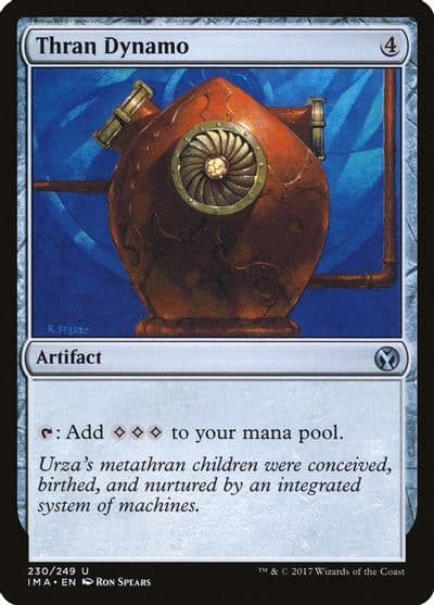Thran Dynamo Iconic Masters Magic card