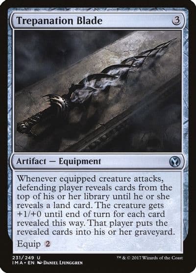 Trepanation Blade Iconic Masters Magic card