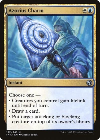 Azorius Charm Iconic Masters Magic card