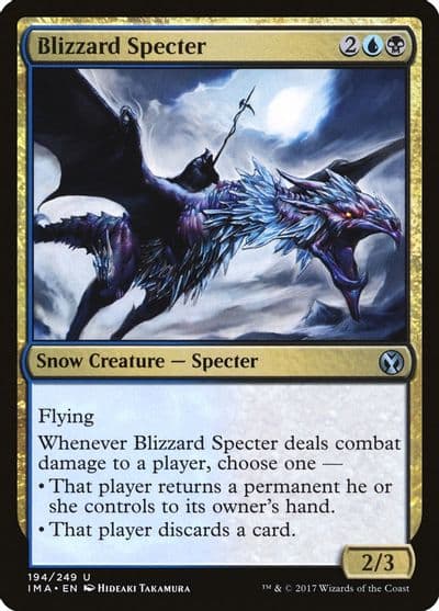 Blizzard Specter Iconic Masters Magic card