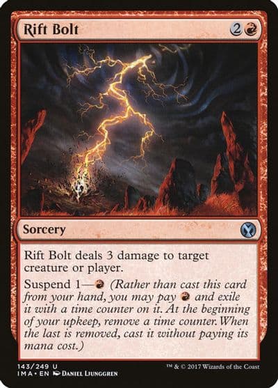 Rift Bolt Iconic Masters Magic card