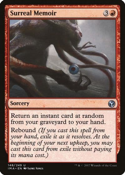 Surreal Memoir Iconic Masters Magic card