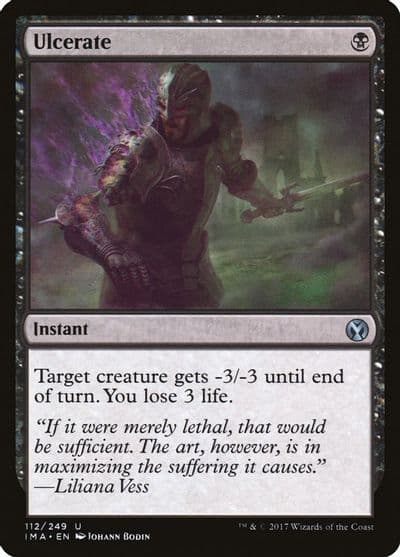 Ulcerate Iconic Masters Magic card