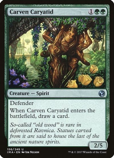 Carven Caryatid Iconic Masters Magic card