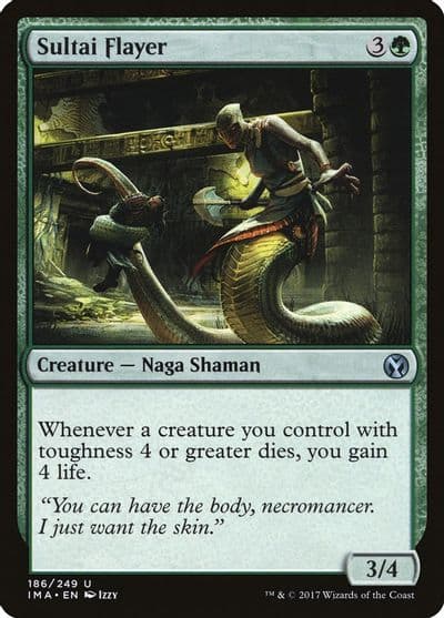 Sultai Flayer Iconic Masters Magic card