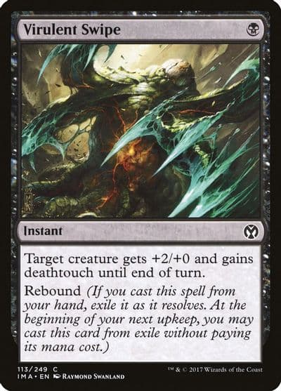 Virulent Swipe Iconic Masters Magic card