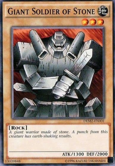 Giant Soldier of Stone Demo Deck 2015 Yu-Gi-Oh! card