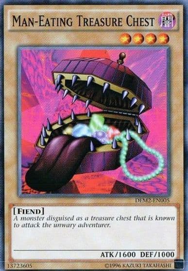 Man Eating Treasure Chest Demo Deck 2015 Yu-Gi-Oh! card