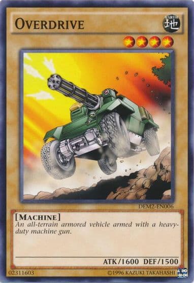 Overdrive Demo Deck 2015 Yu-Gi-Oh! card