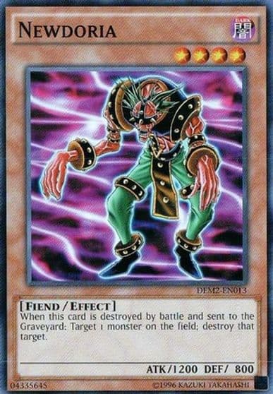 Newdoria Demo Deck 2015 Yu-Gi-Oh! card