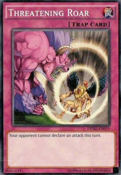 Threatening Roar Demo Deck 2015 Yu-Gi-Oh! card