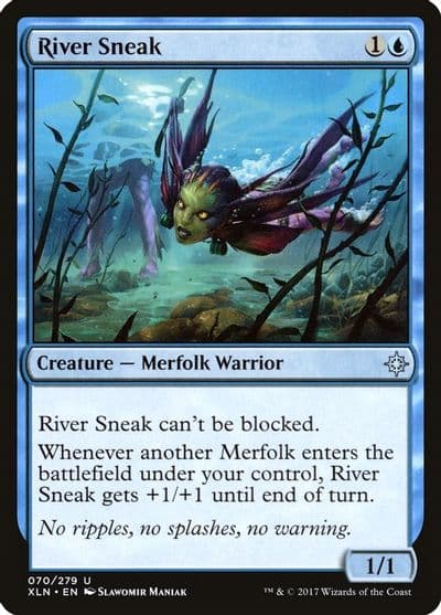 River Sneak Ixalan Magic card