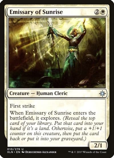 Emissary of Sunrise Ixalan Magic card