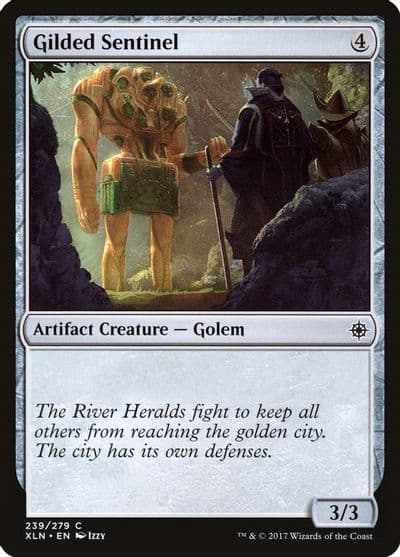Gilded Sentinel Ixalan Magic card