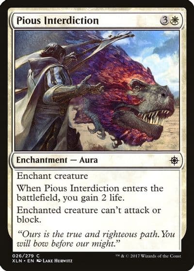 Pious Interdiction Ixalan Magic card