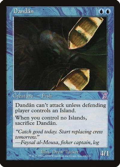 Dandan Timeshifted Magic card