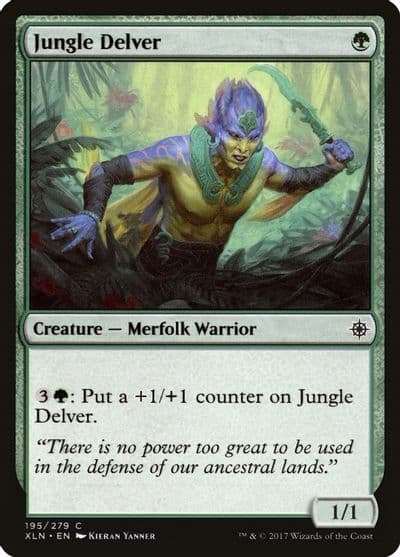 Jungle Delver Ixalan Magic card