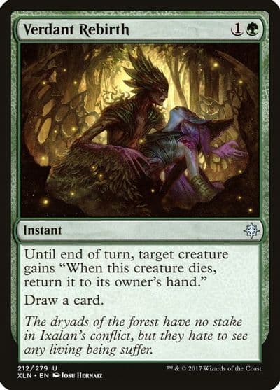 Verdant Rebirth Ixalan Magic card