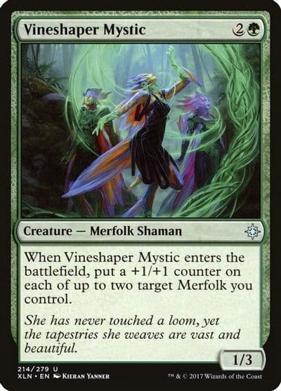 Vineshaper Mystic Ixalan Magic card