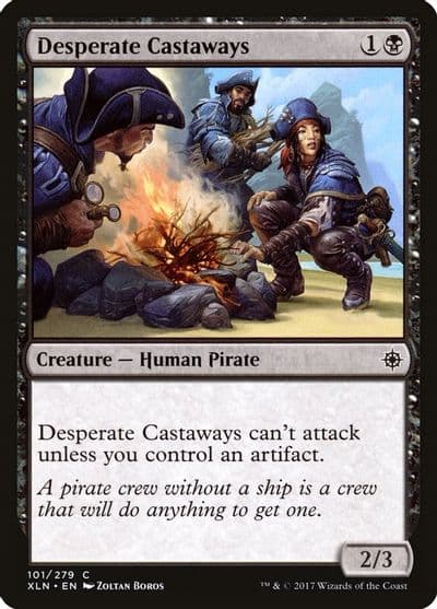 Desperate Castaways Ixalan Magic card
