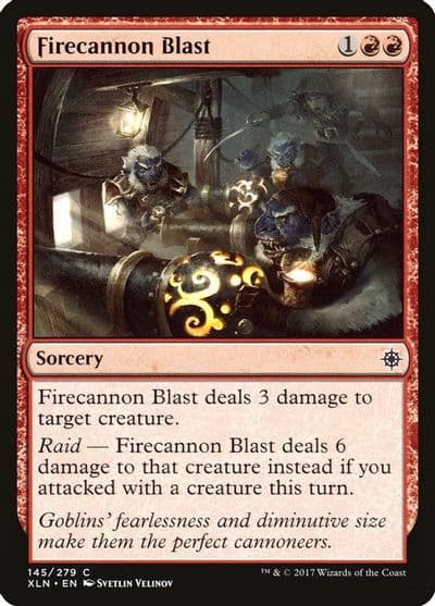 Firecannon Blast Ixalan Magic card