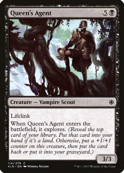 Queens Agent Ixalan Magic card