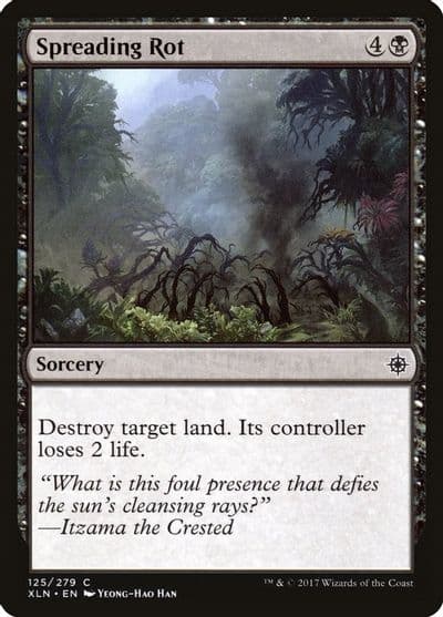 Spreading Rot Ixalan Magic card
