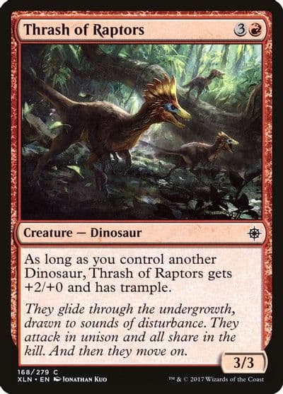 Thrash of Raptors Ixalan Magic card