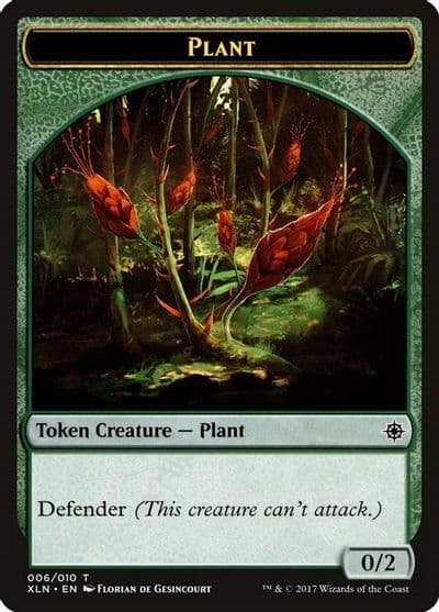 Plant Token Ixalan Magic card