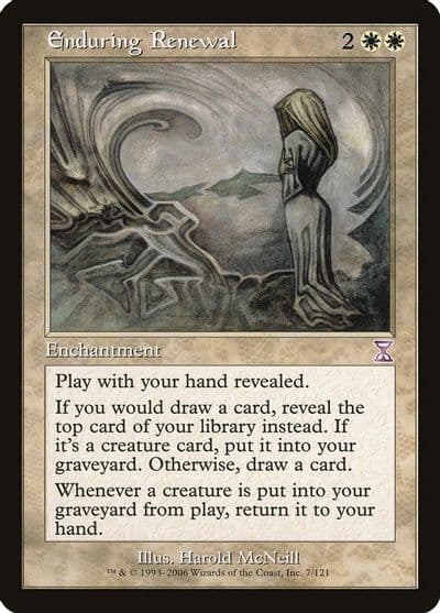 Enduring Renewal Timeshifted Magic card