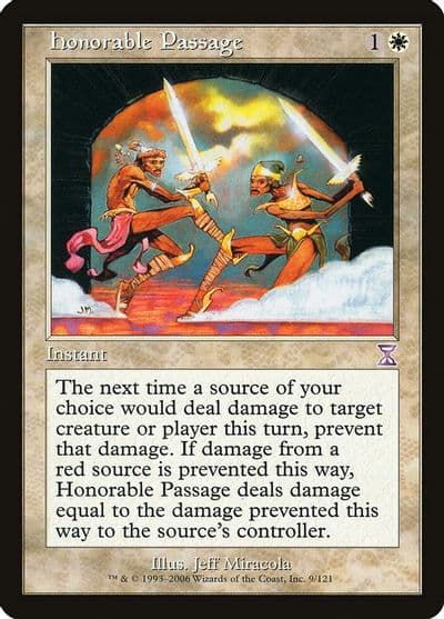 Honorable Passage Timeshifted Magic card