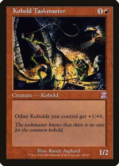 Kobold Taskmaster Timeshifted Magic card