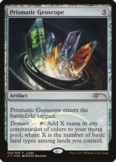 Prismatic Geoscope Judge Promos Magic card