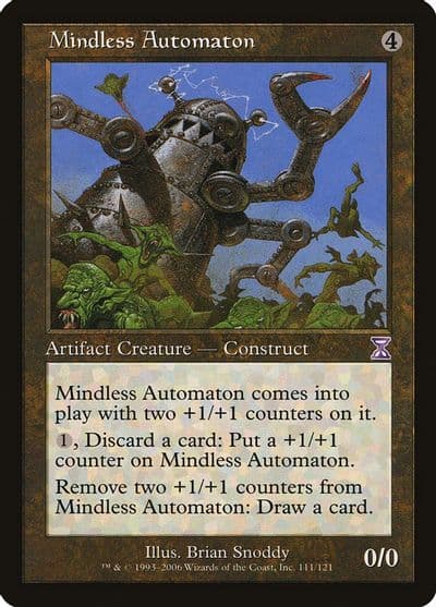 Mindless Automaton Timeshifted Magic card