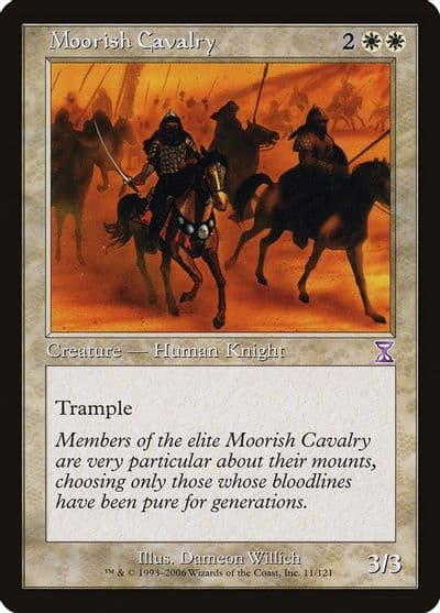 Moorish Cavalry Timeshifted Magic card