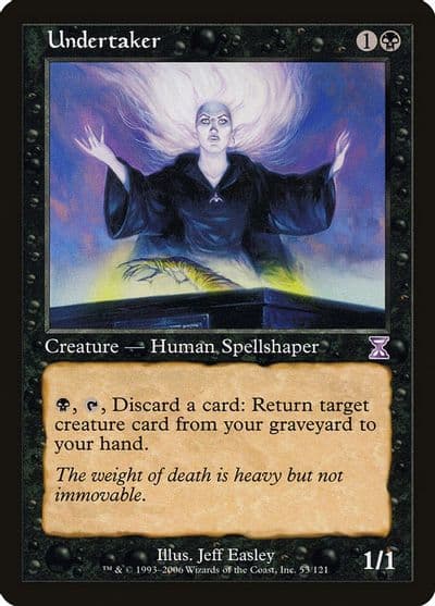 Undertaker Timeshifted Magic card