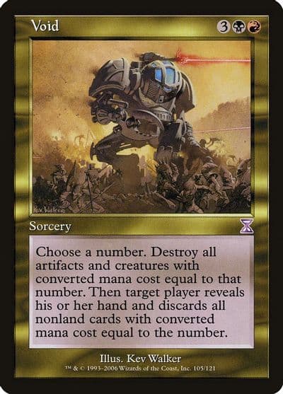 Void Timeshifted Magic card